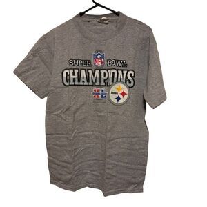 Pittsburgh Steelers Super Bowl Champions SB XL Size Medium T-Shirt